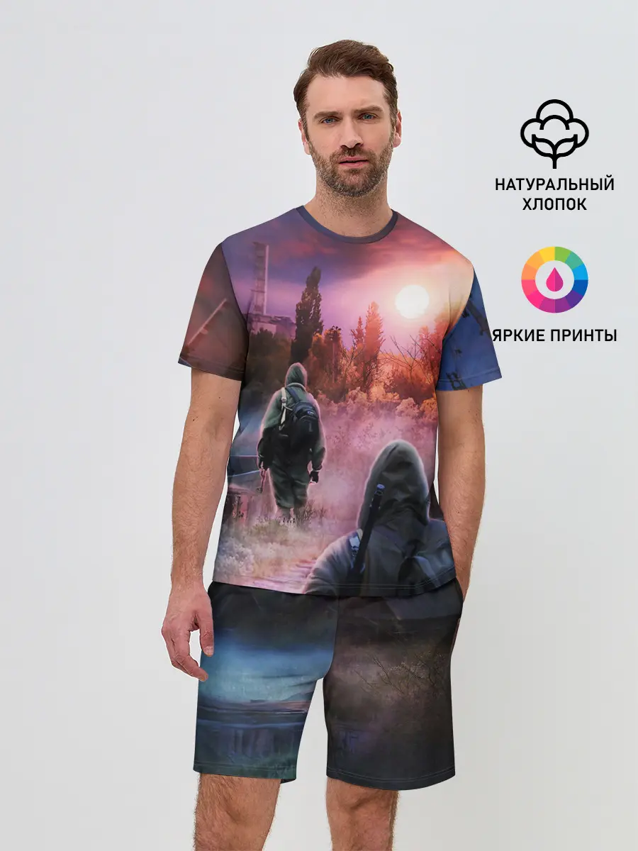 Мужской костюм с шортами / STALKER