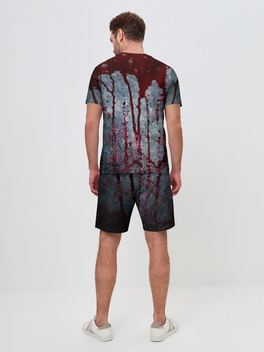 Мужской костюм с шортами / Кровь на металле