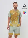 Мужской костюм с шортами / Подсолнухи