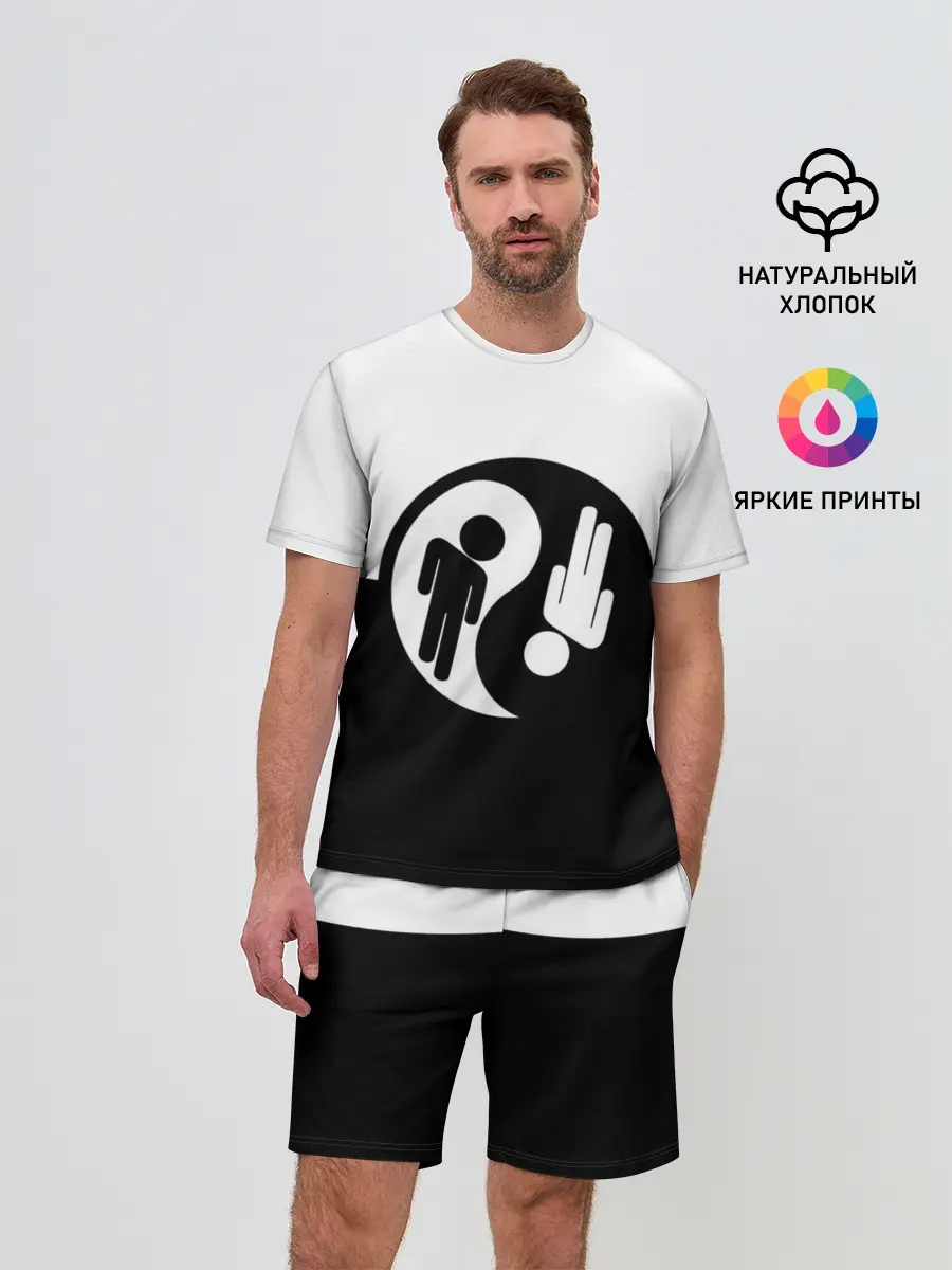 Мужской костюм с шортами / billie eilish