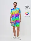 Мужской костюм с шортами / КИСЛОТНЫЙ СТИЛЬ