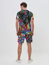 Мужской костюм с шортами / психоделика