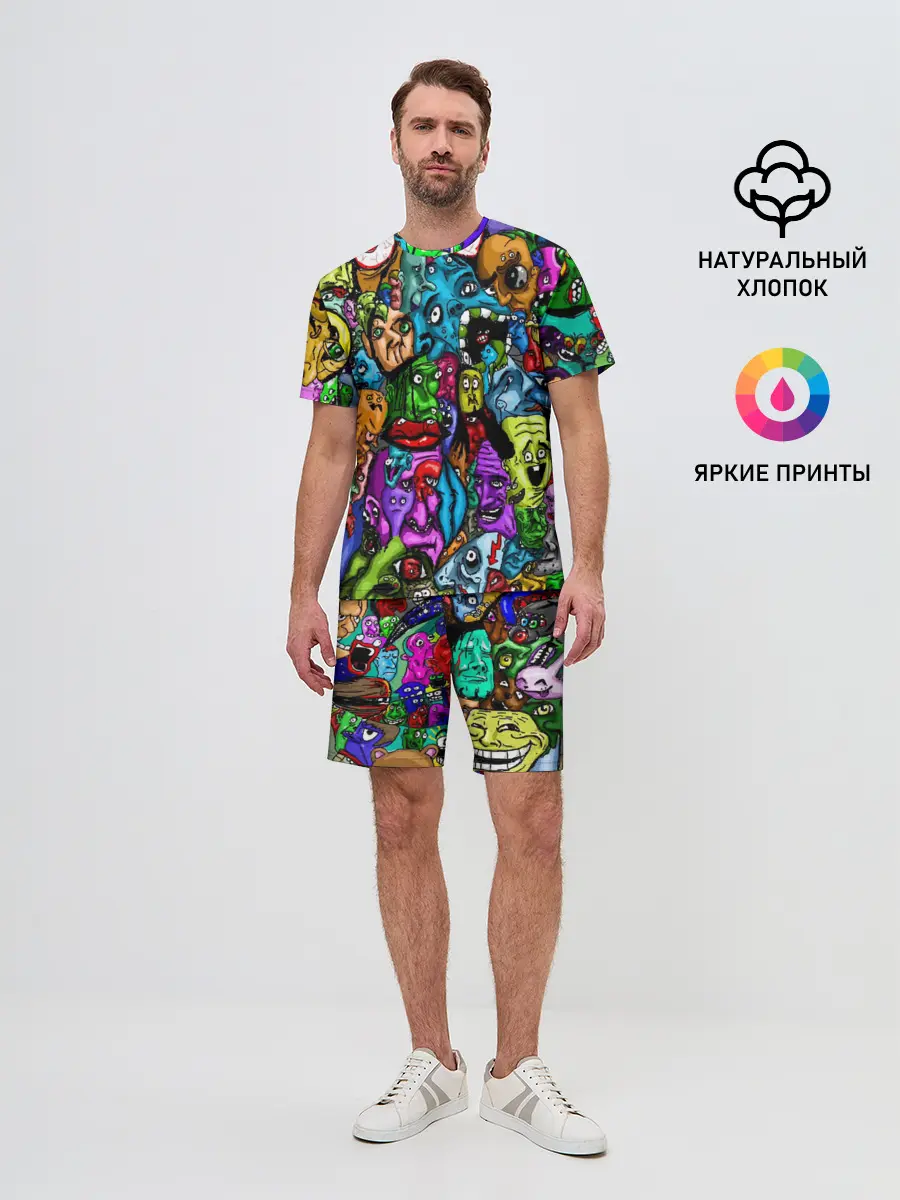 Мужской костюм с шортами / МЕМЫ
