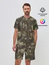 Мужской костюм с шортами / Камуфляж Prym1 Woodlands Camo