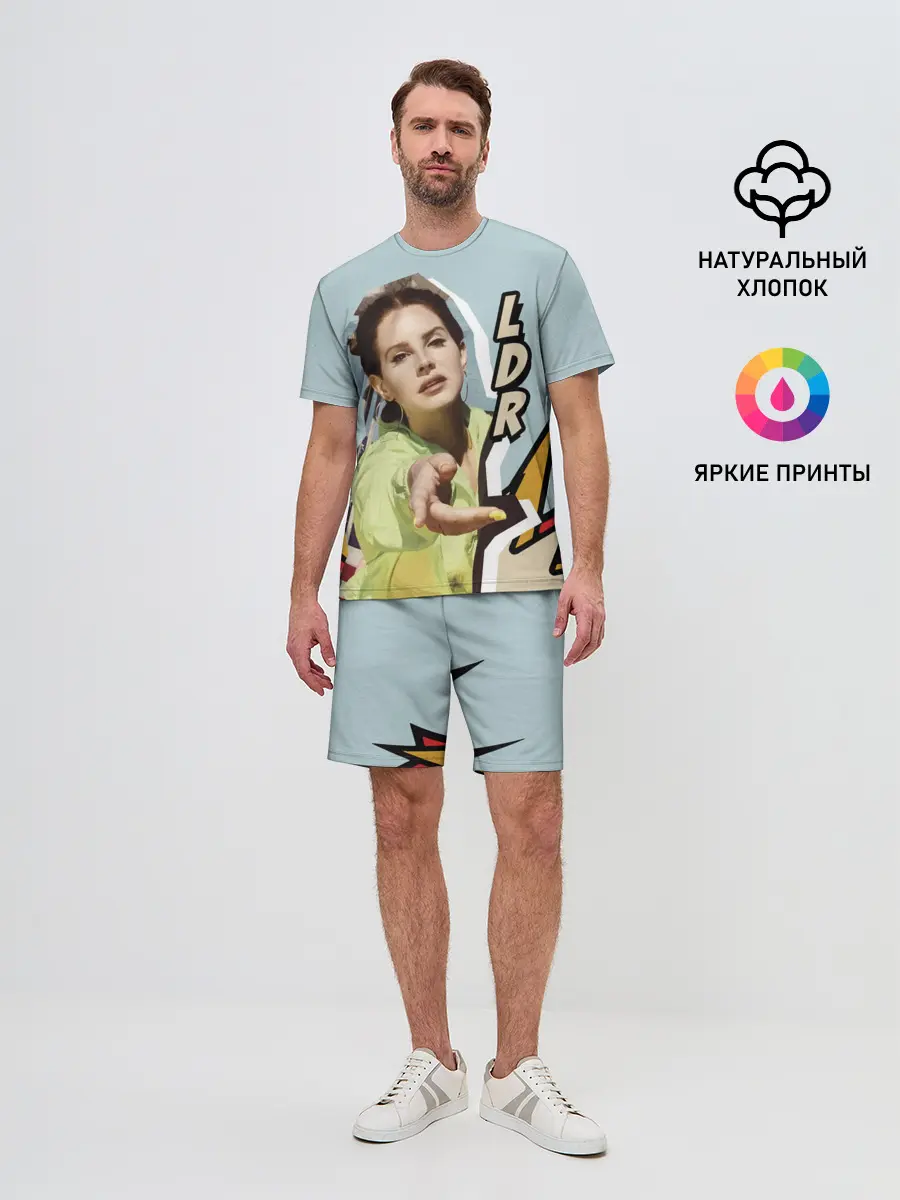 Мужской костюм с шортами / LANA DEL RAY - NFR!