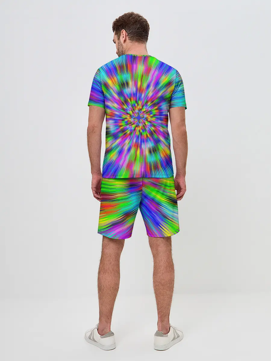 Мужской костюм с шортами / ПСИХОДЕЛИКА
