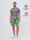 Мужской костюм с шортами / ПСИХОДЕЛИКА