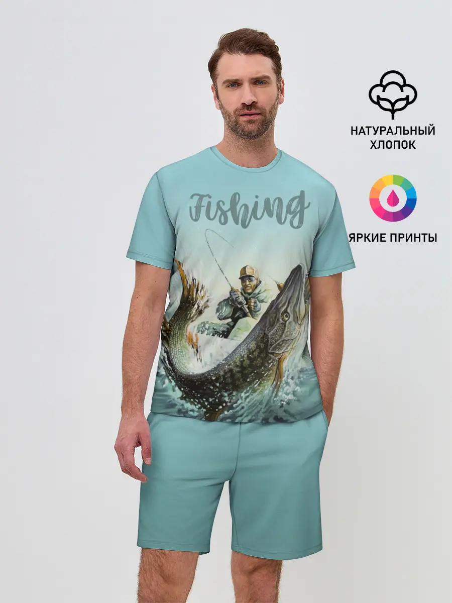 Мужской костюм с шортами / Fishing