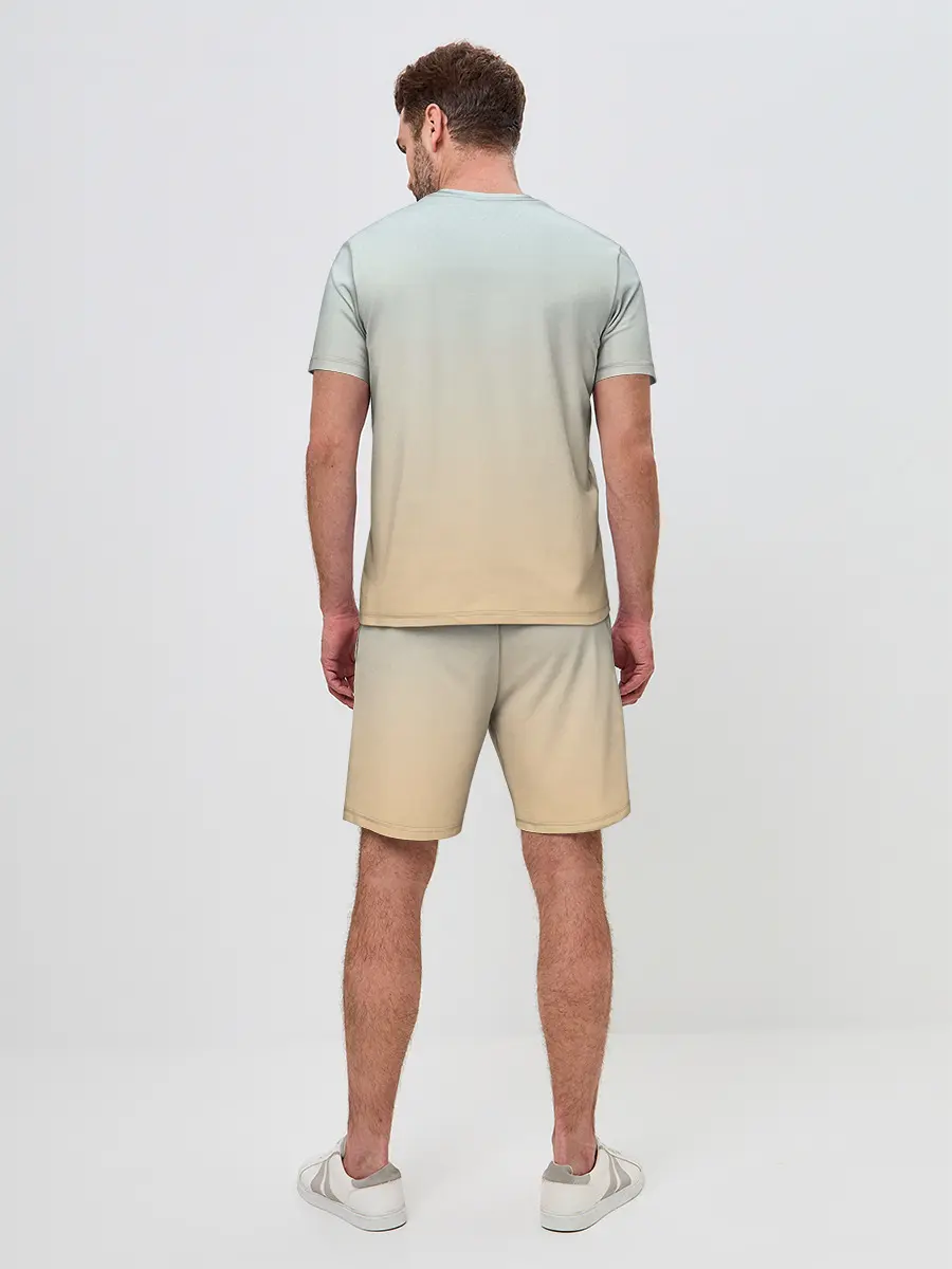 Мужской костюм с шортами / Рыба