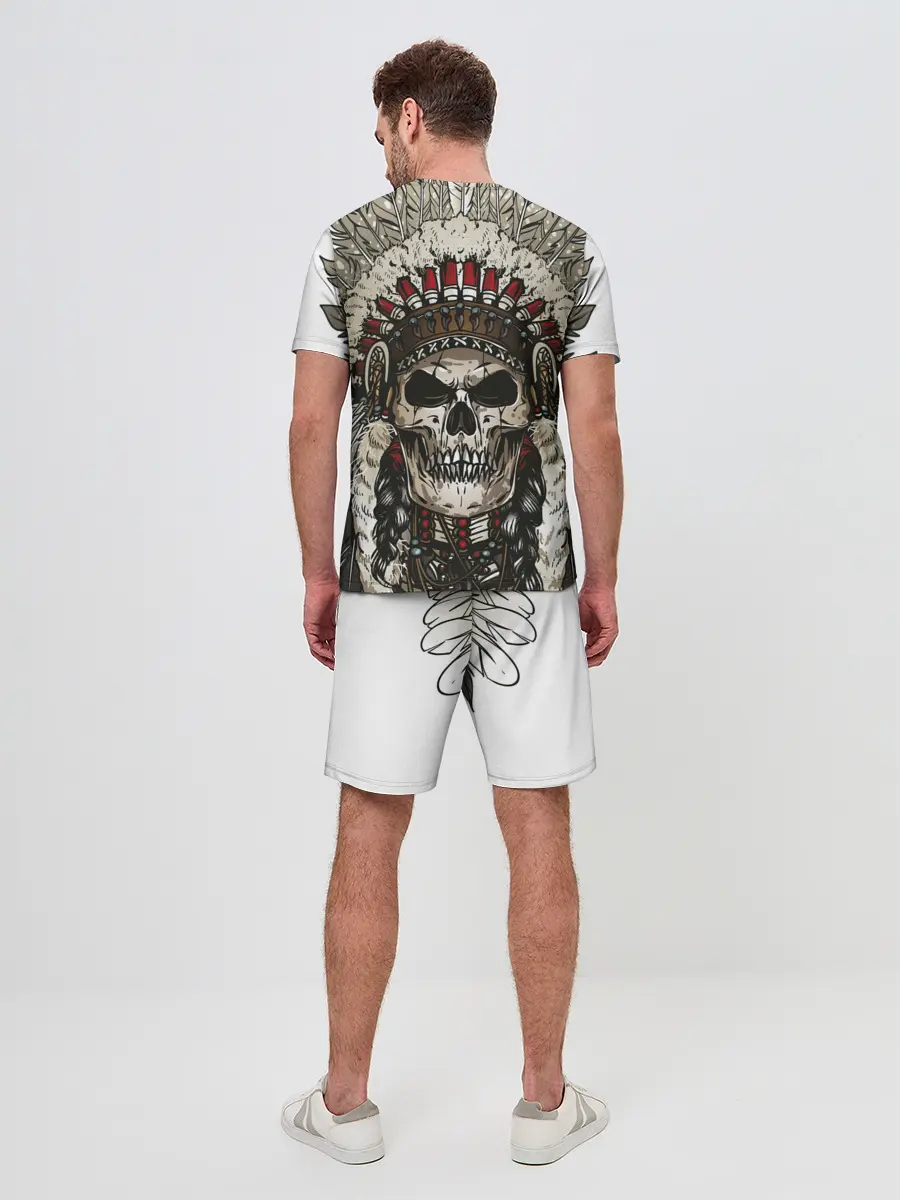Мужской костюм с шортами / Leader of indian skeletons