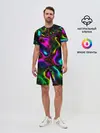 Мужской костюм с шортами / В НЕОНЕ