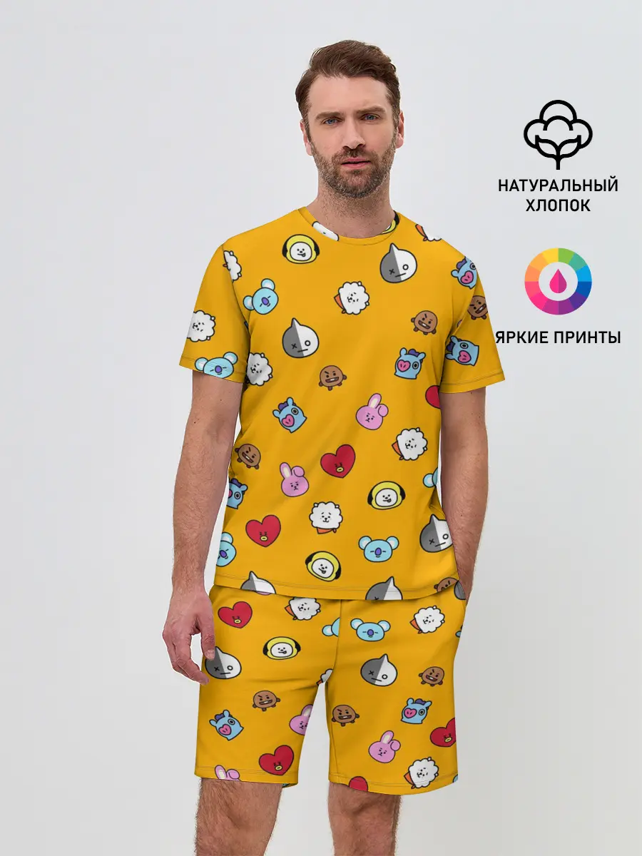 Мужской костюм с шортами / BT21
