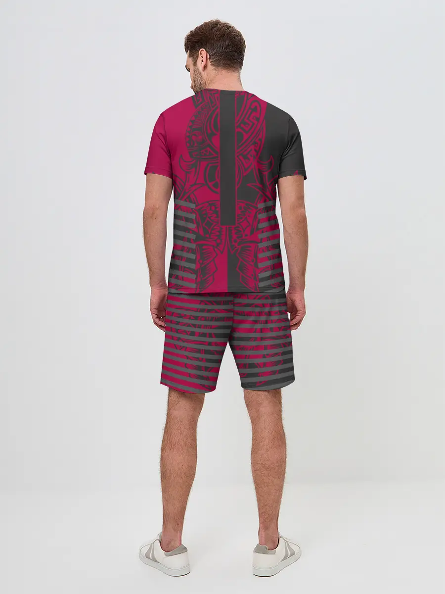 Мужской костюм с шортами / Самурай