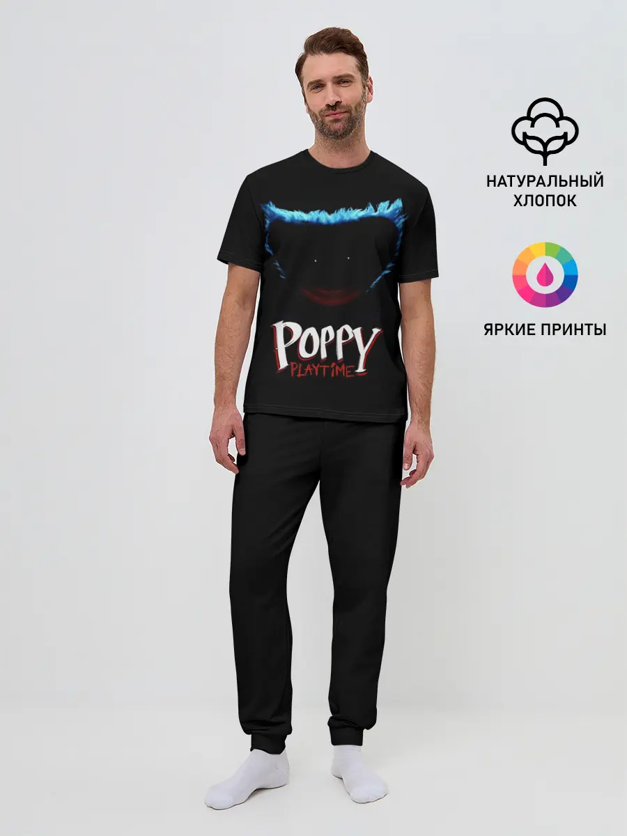 Мужская пижама с брюками / Poppy Playtime | Huggy Wuggy