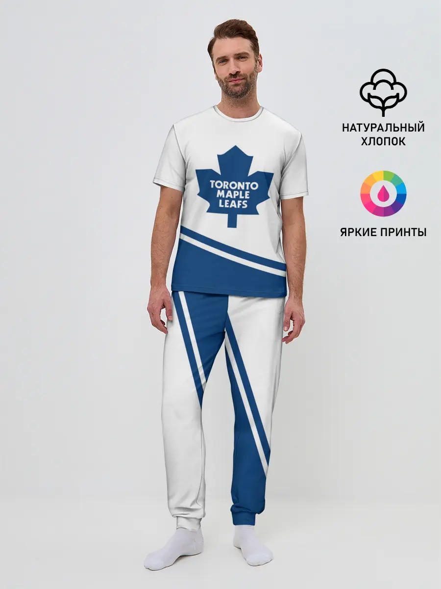 Мужская пижама с брюками / Toronto Maple Leafs | Торонто Мейпл Лифс