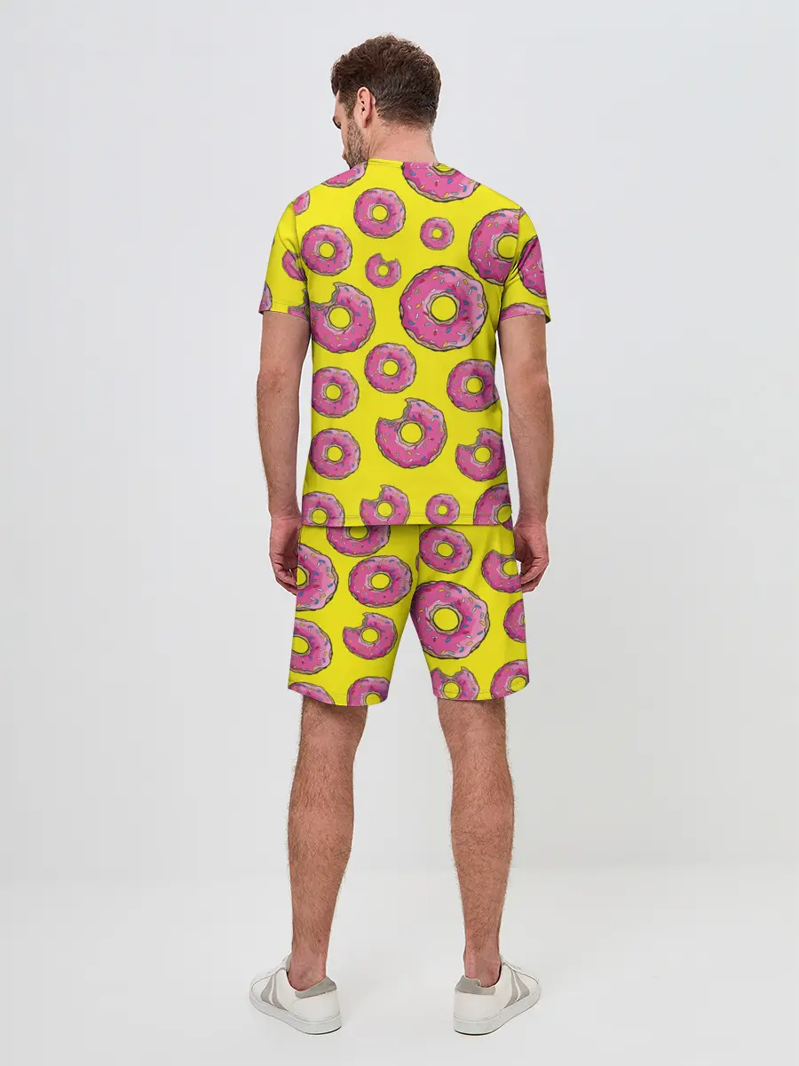 Мужской костюм с шортами / Пончики