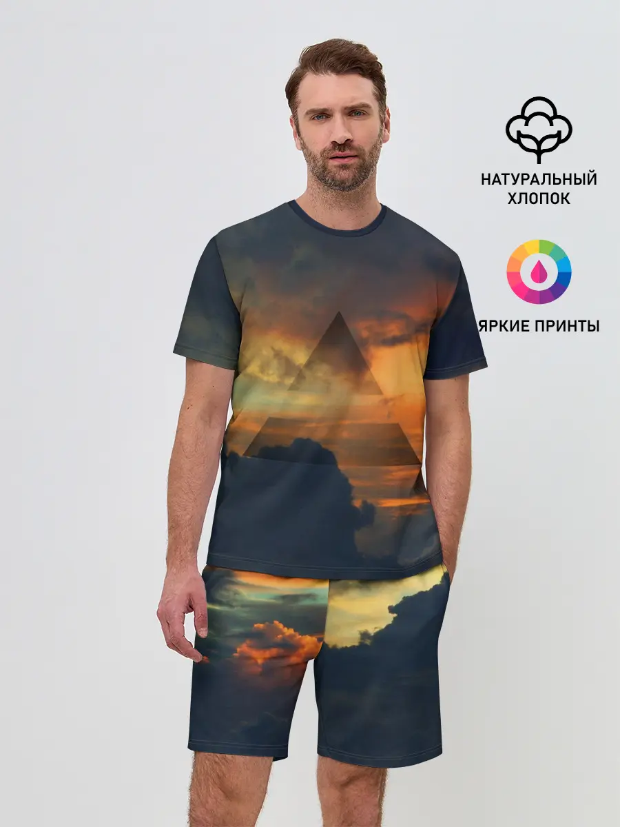 Мужской костюм с шортами / 30 seconds to mars