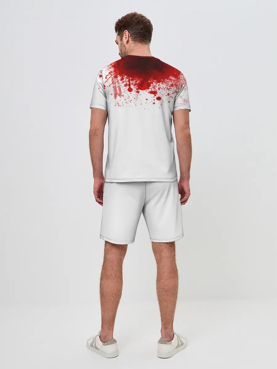 Мужской костюм с шортами / Кровь