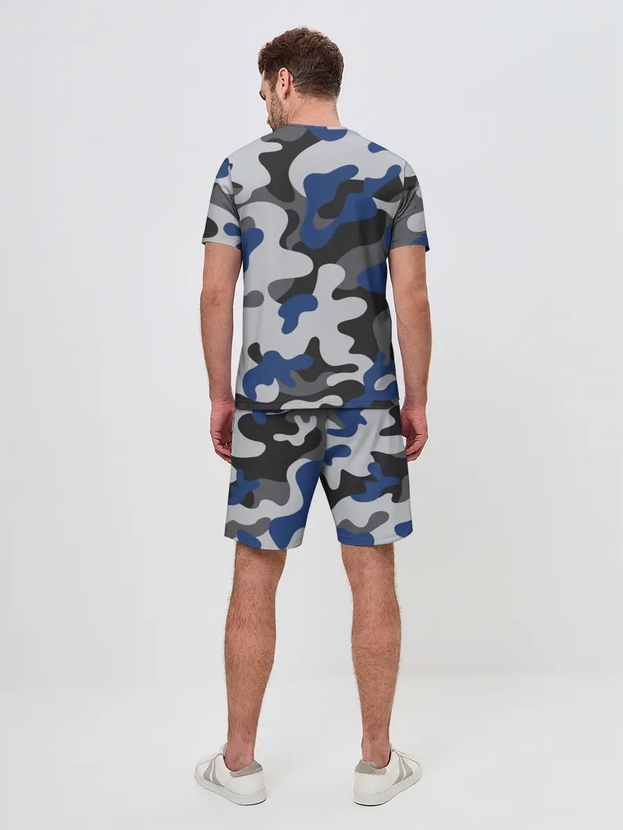 Мужской костюм с шортами / Камуфляж