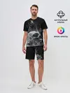 Мужской костюм с шортами / Skull