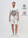 Мужской костюм с шортами / Волк