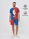 Мужской костюм с шортами / Эмблема NBA