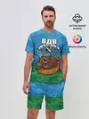 Мужской костюм с шортами / ВДВ медведь