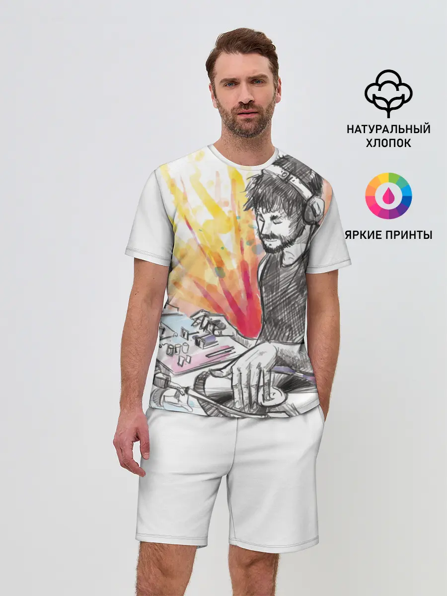 Мужской костюм с шортами / DJ