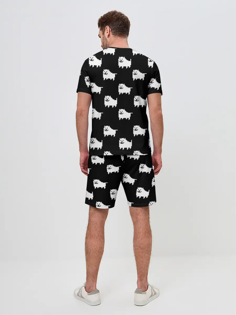 Мужской костюм с шортами / Undertale Annoying dog