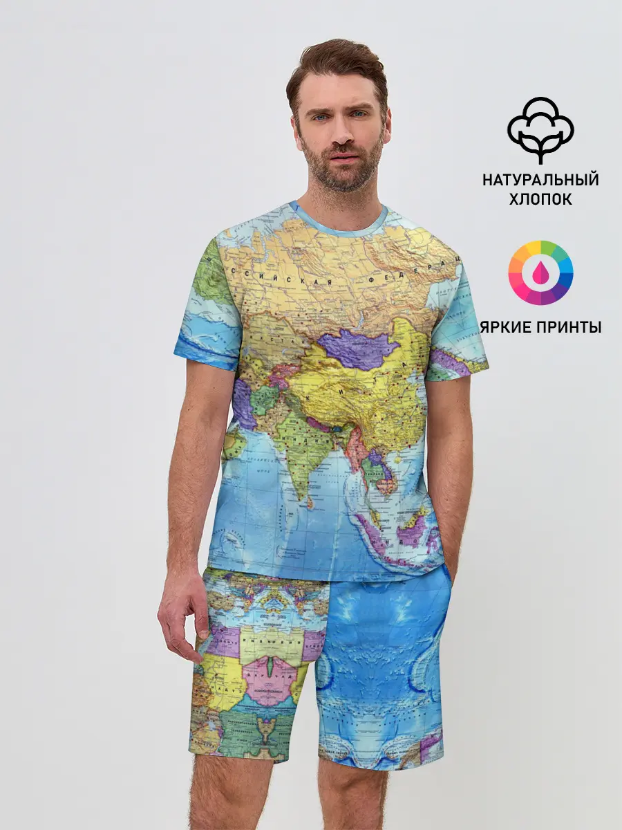 Мужской костюм с шортами / Карта 10