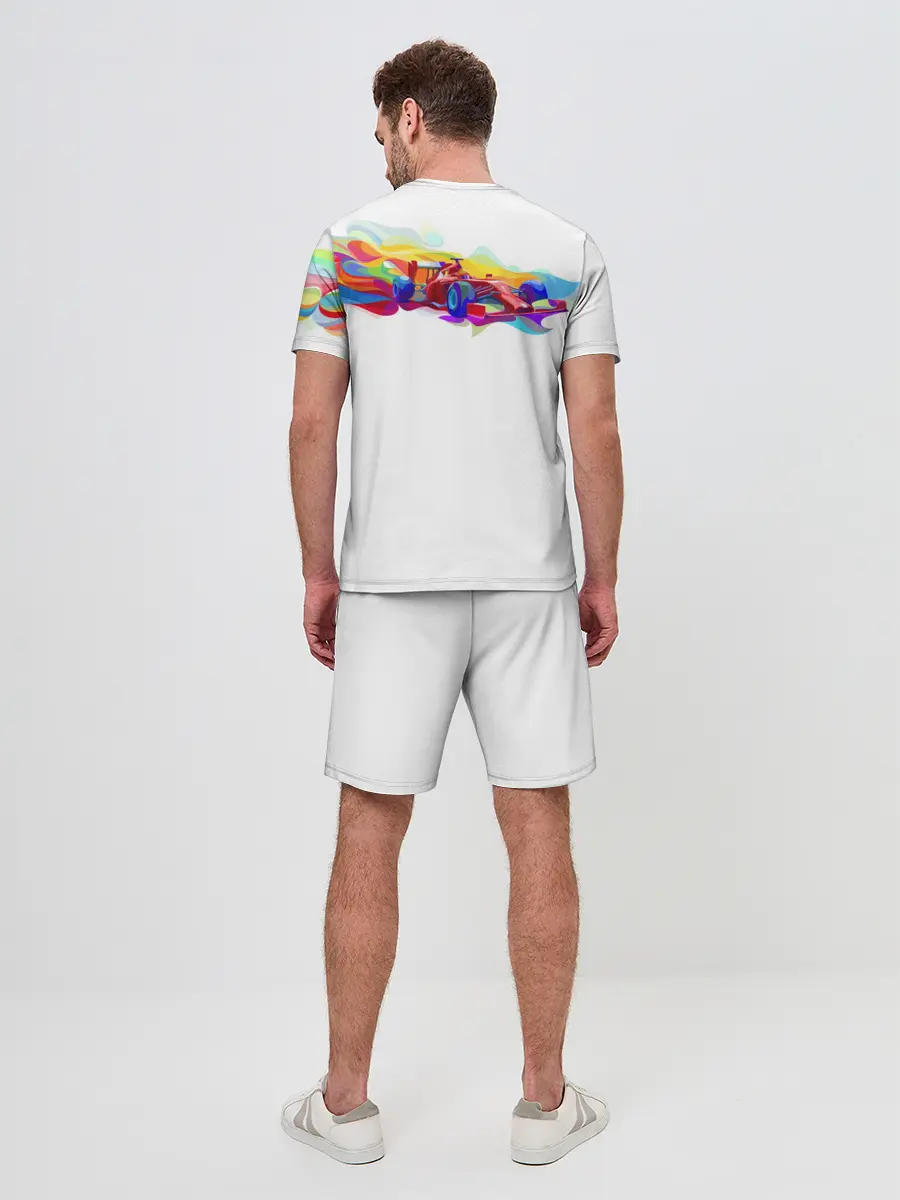 Мужской костюм с шортами / Я люблю F1