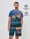 Мужской костюм с шортами / Подводная лодка