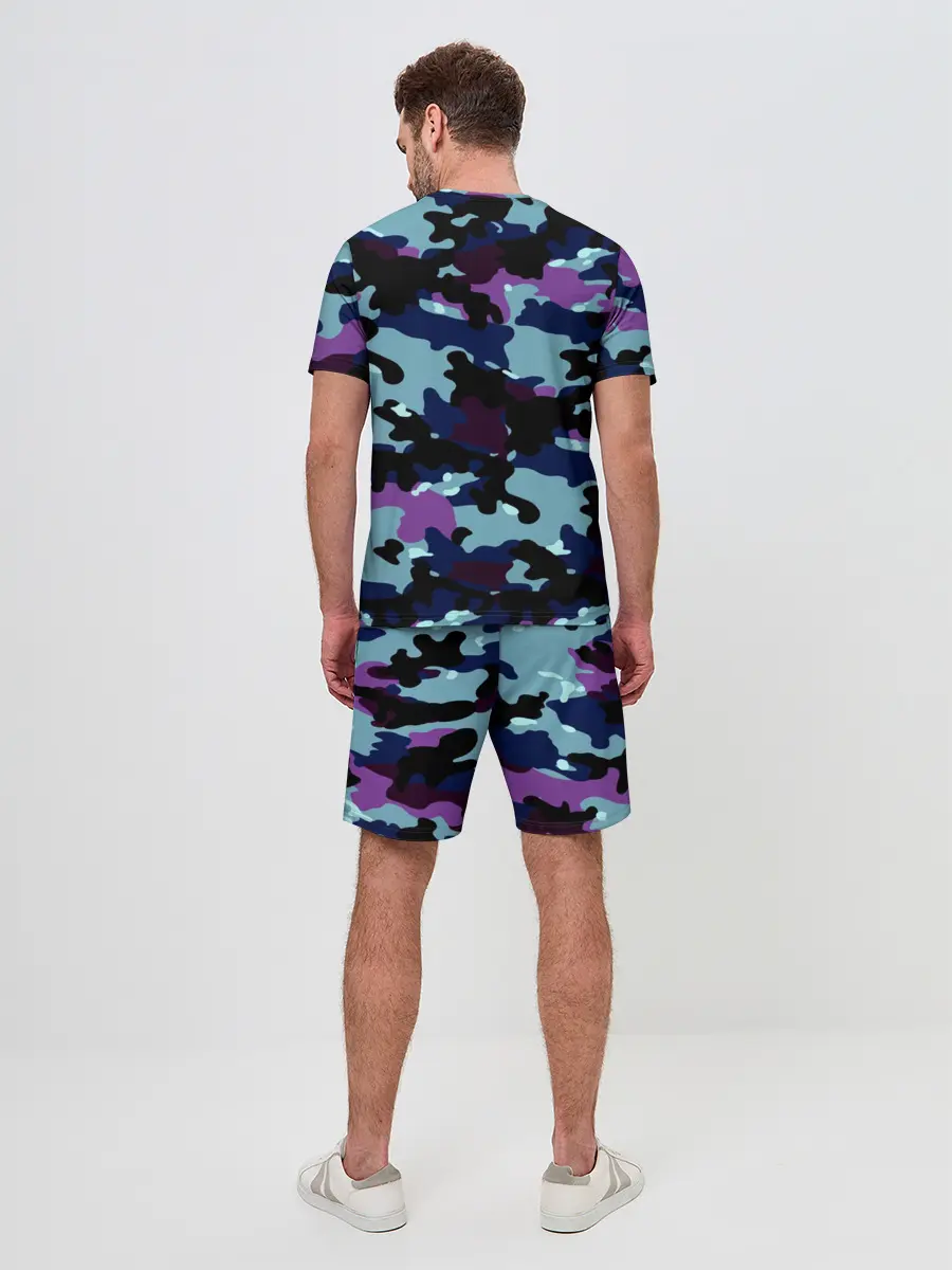 Мужской костюм с шортами / Камуфляж