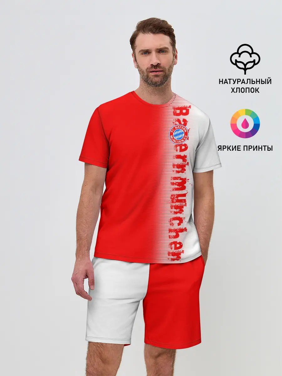 Мужской костюм с шортами / FC Bayern 2018 Original