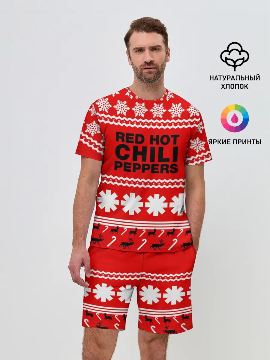 Мужской костюм с шортами / Праздничный RHCP