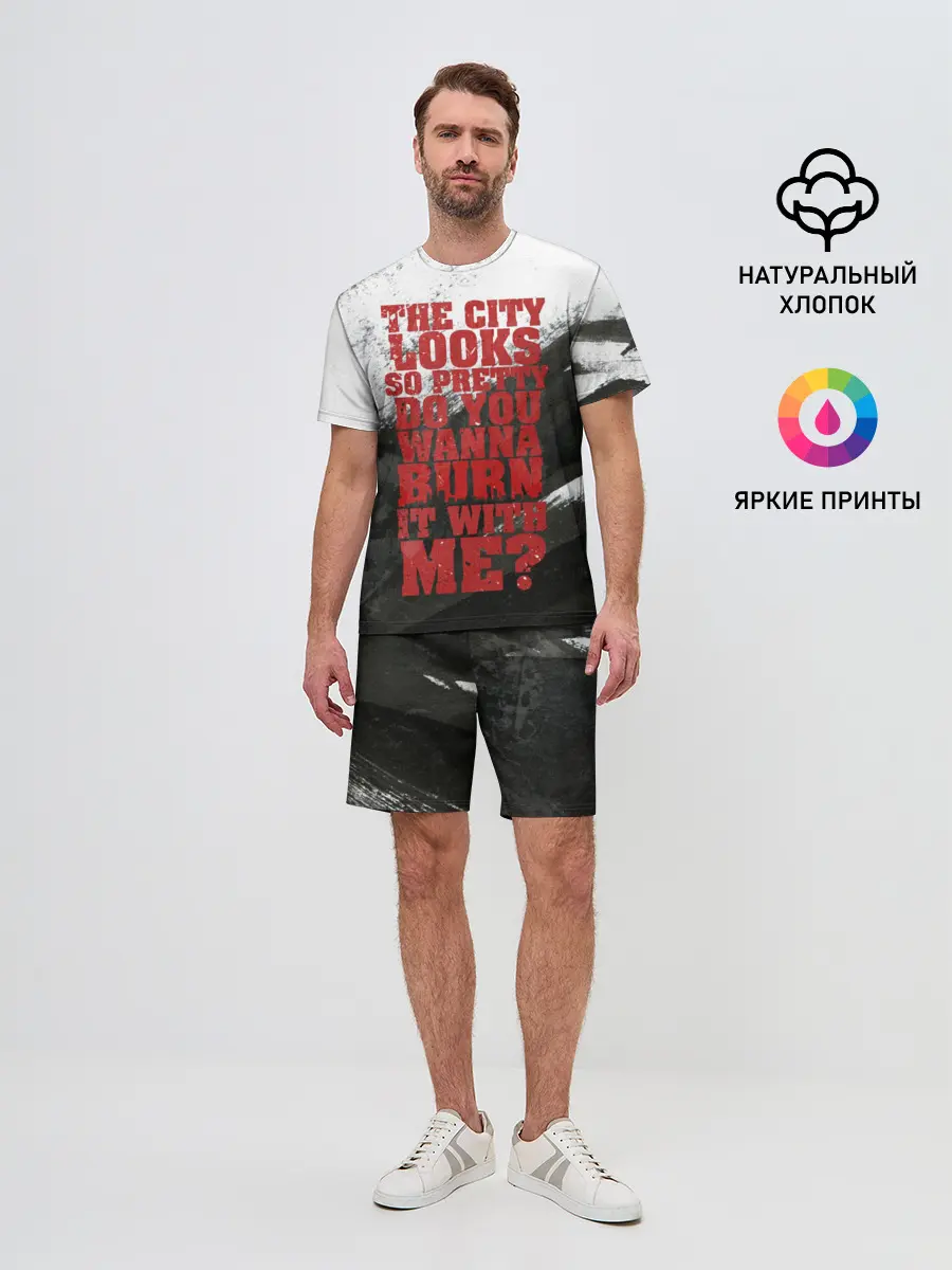 Мужской костюм с шортами / Hollywood Undead