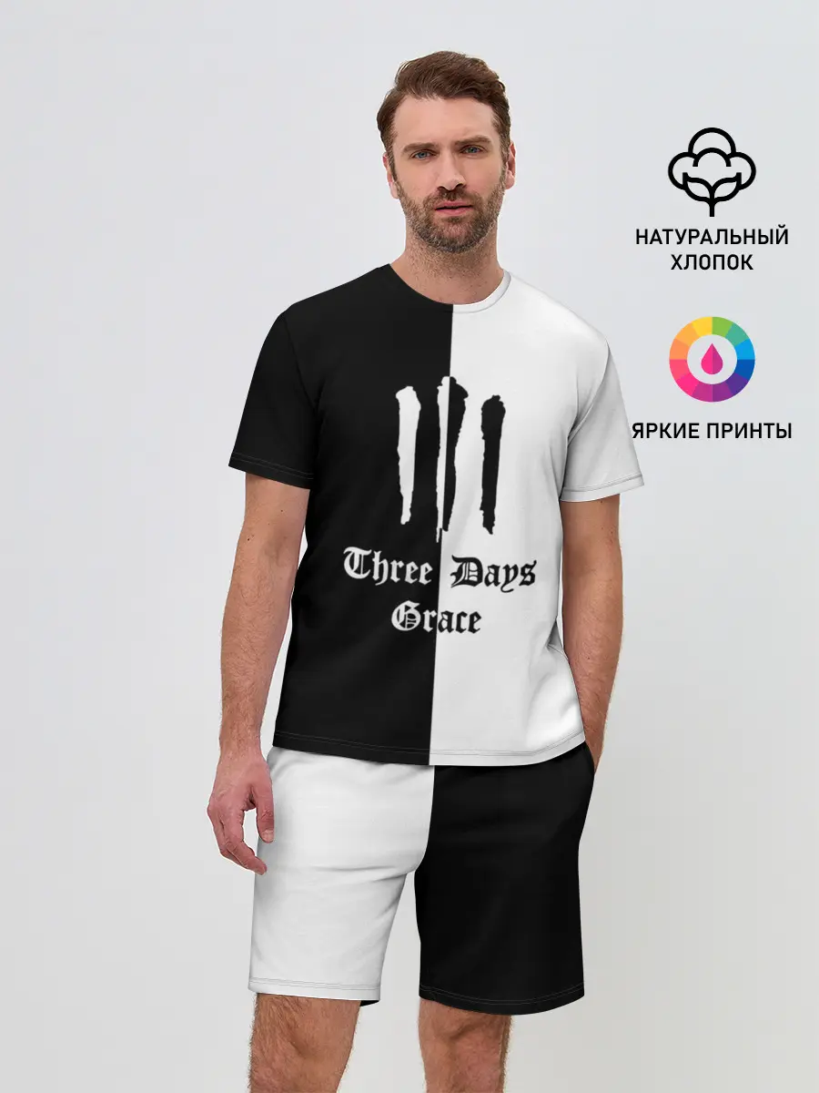 Мужской костюм с шортами / Three Days Grace