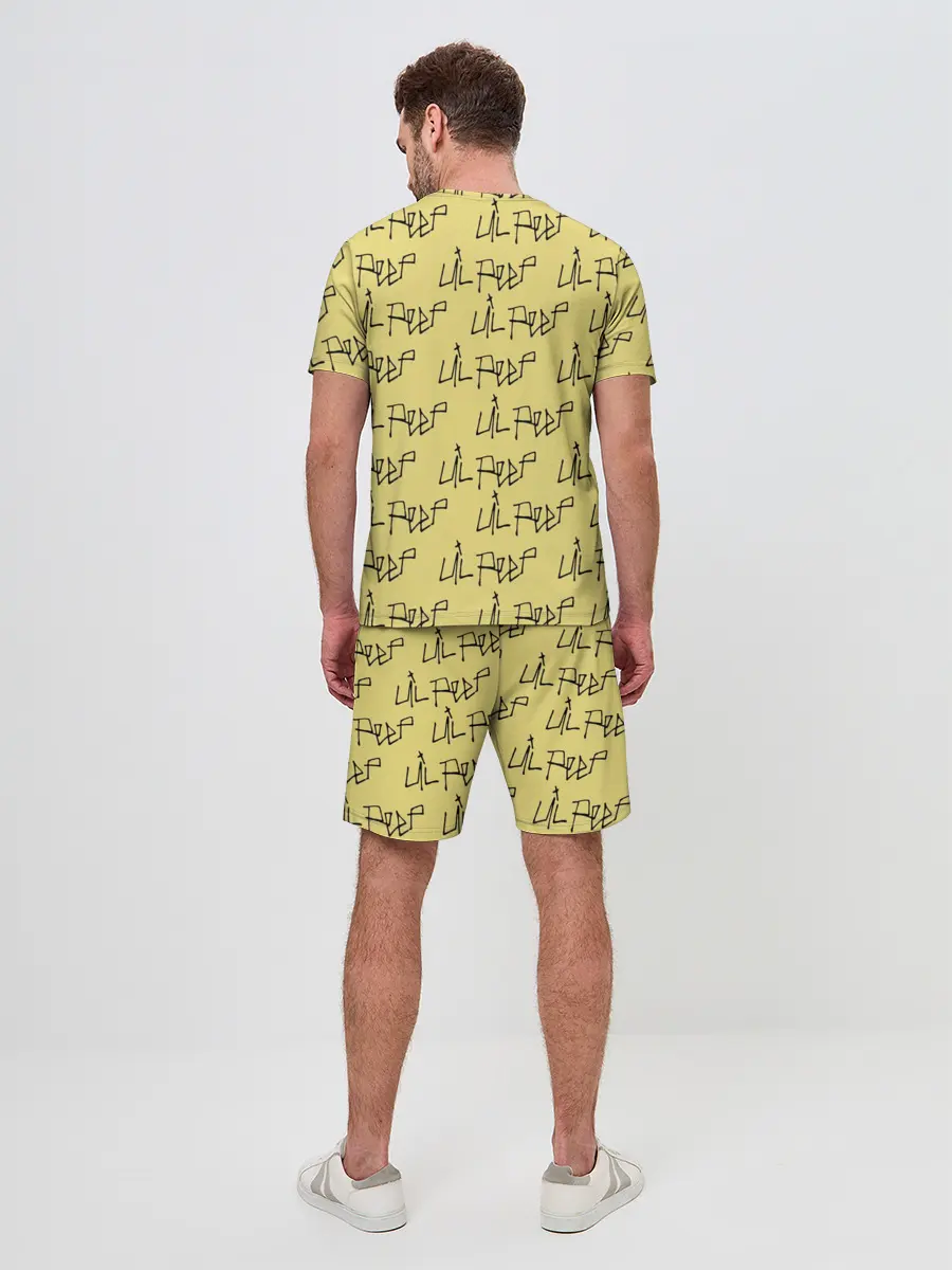 Мужской костюм с шортами / LiL PEEP Pattern