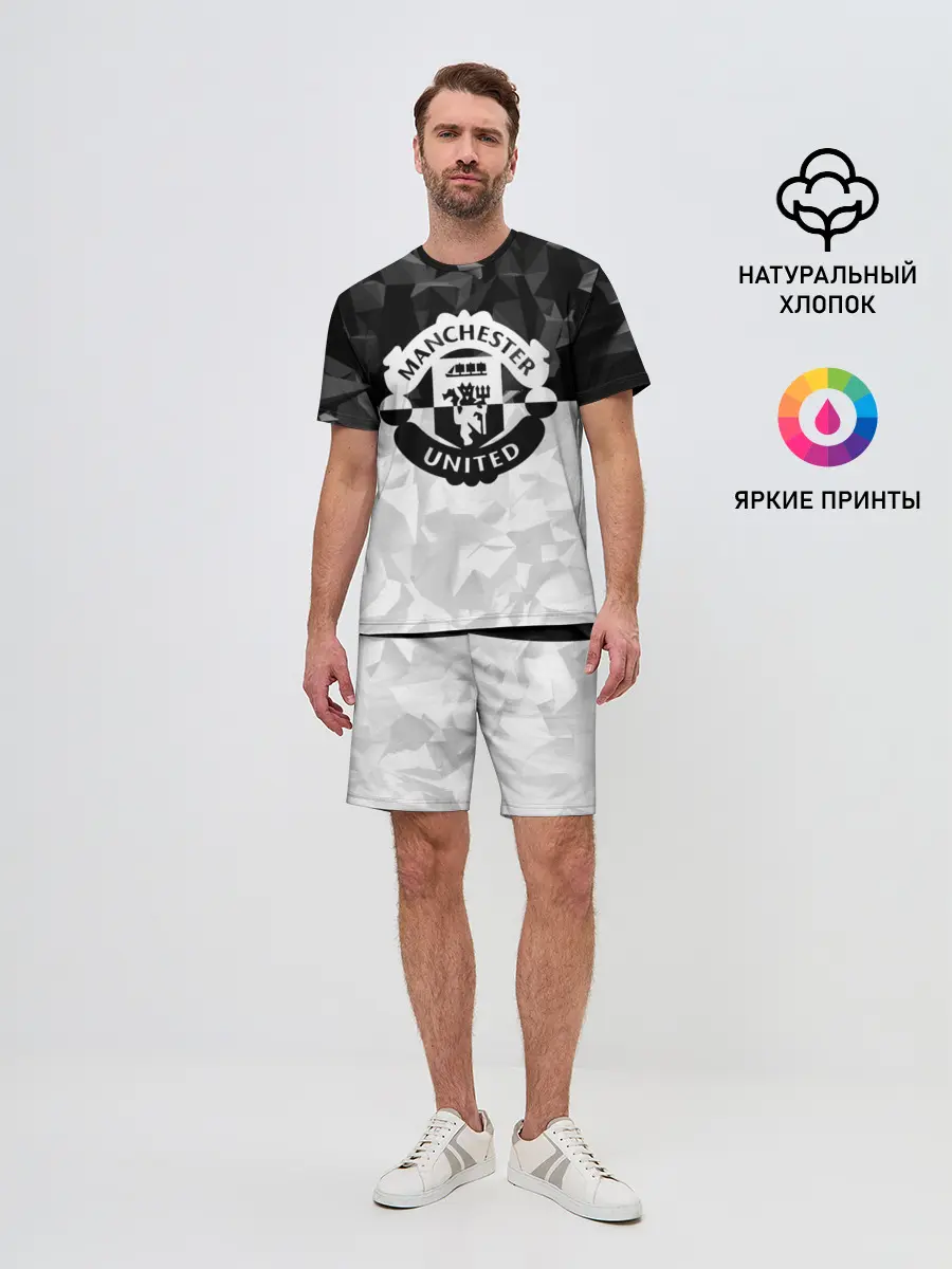 Мужской костюм с шортами / МАНЧЕСТЕР ЮНАЙТЕД | FCMU | MANCHESTER UNITED