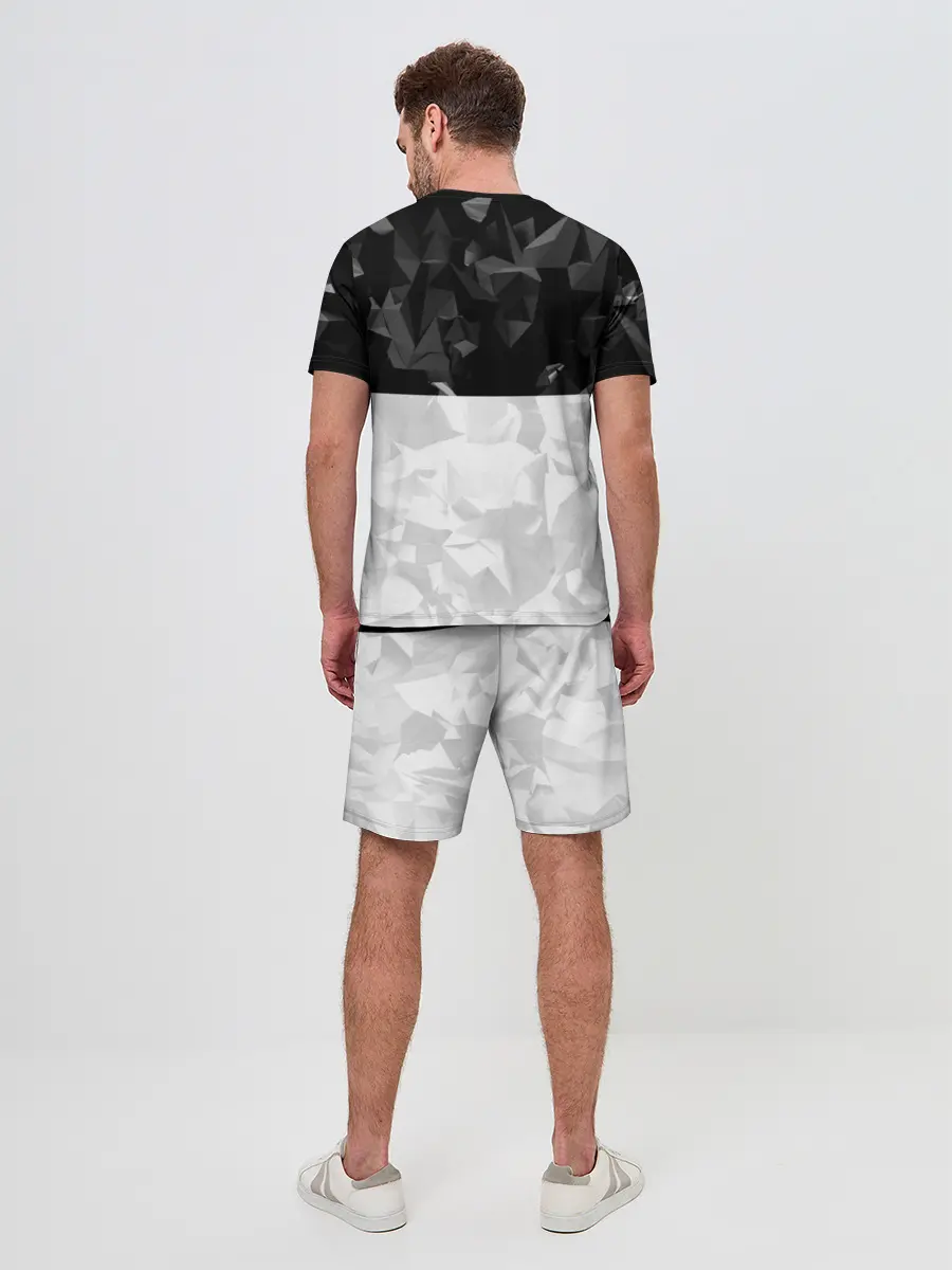 Мужской костюм с шортами / BITCOIN Black Collection