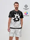Мужской костюм с шортами / BITCOIN Black Collection