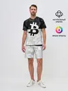 Мужской костюм с шортами / BITCOIN Black Collection