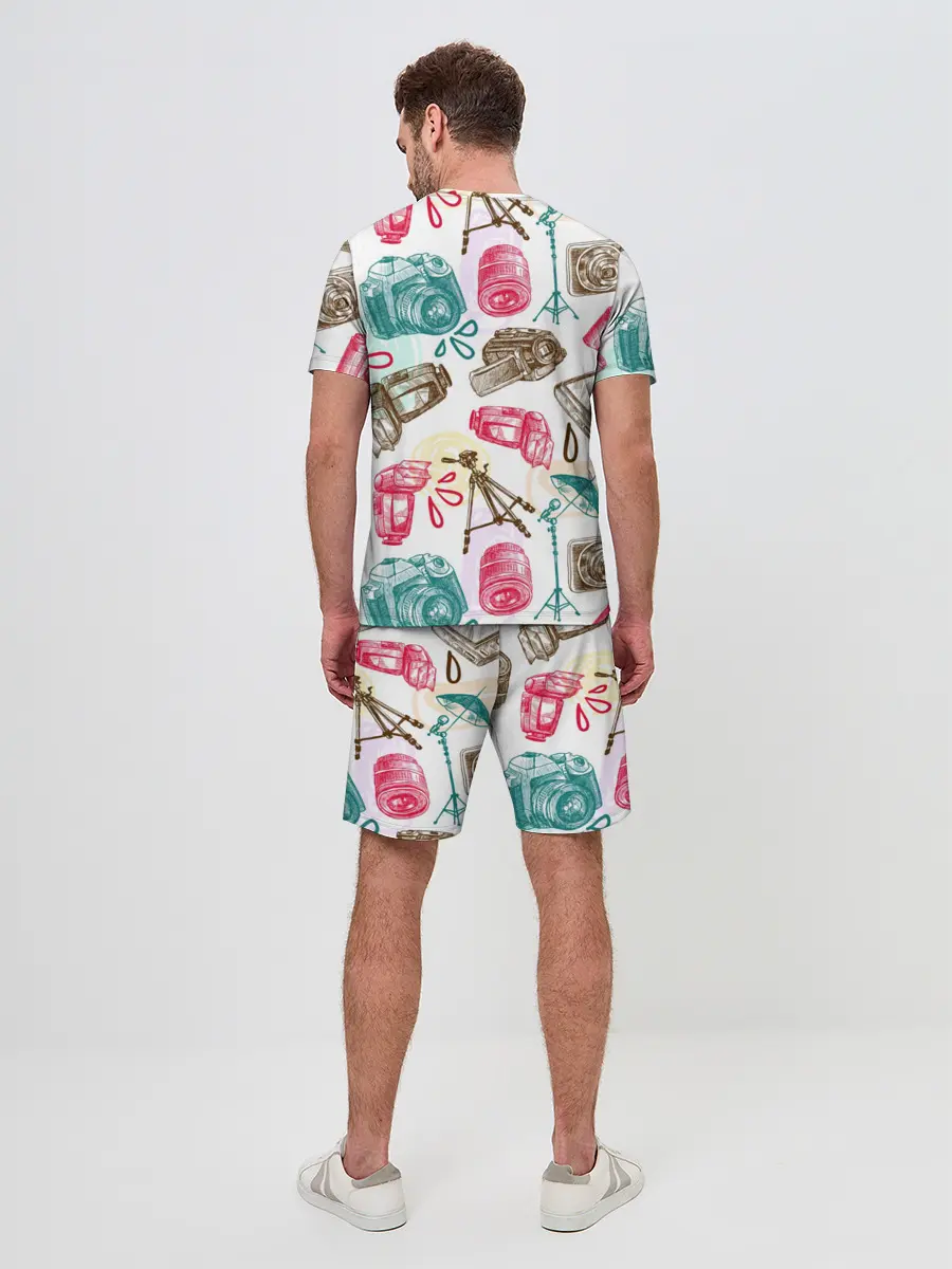 Мужской костюм с шортами / Блогер