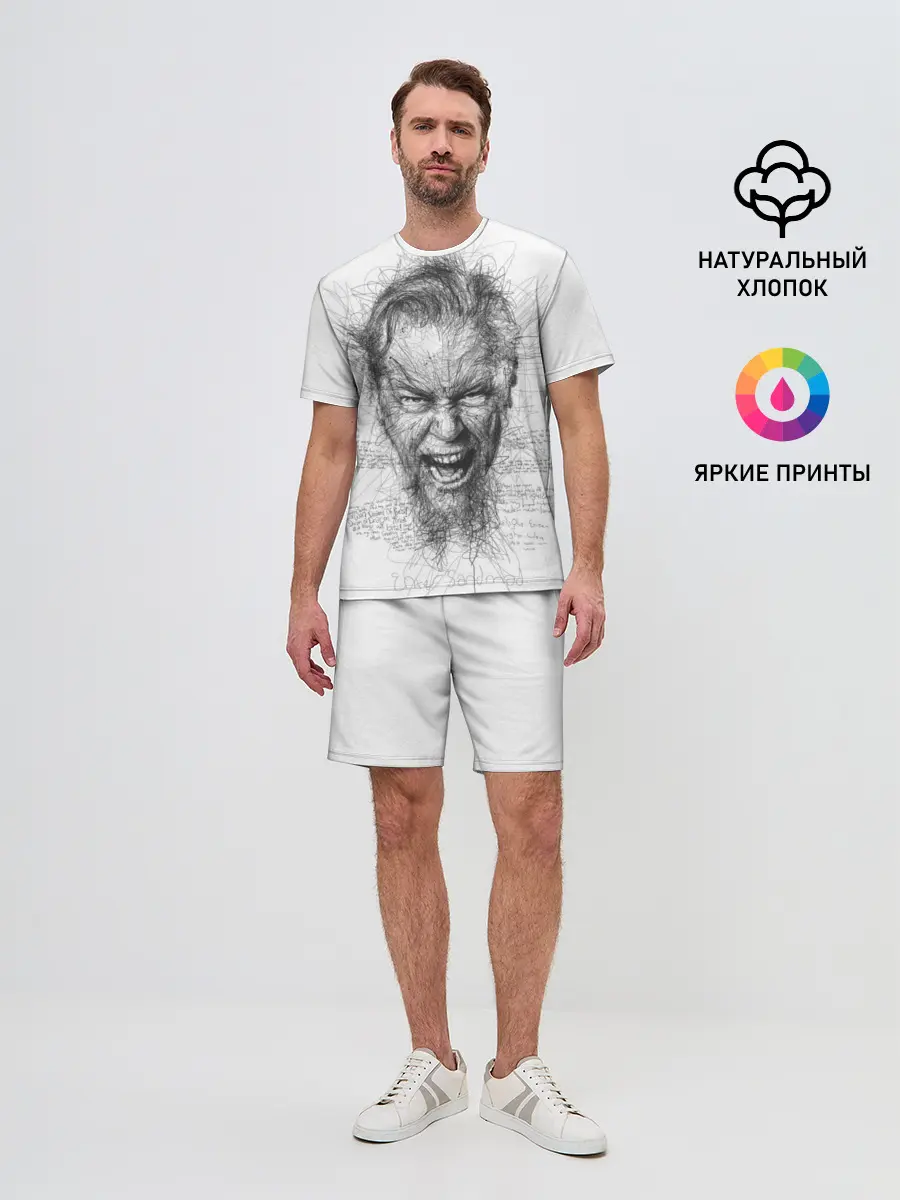 Мужской костюм с шортами / Metallica James Alan Hatfield