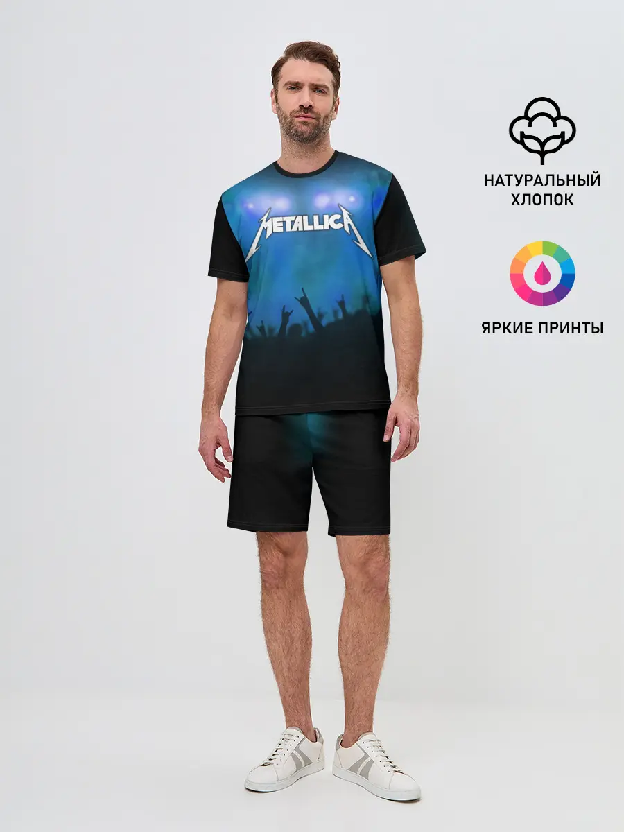 Мужской костюм с шортами / Metallica
