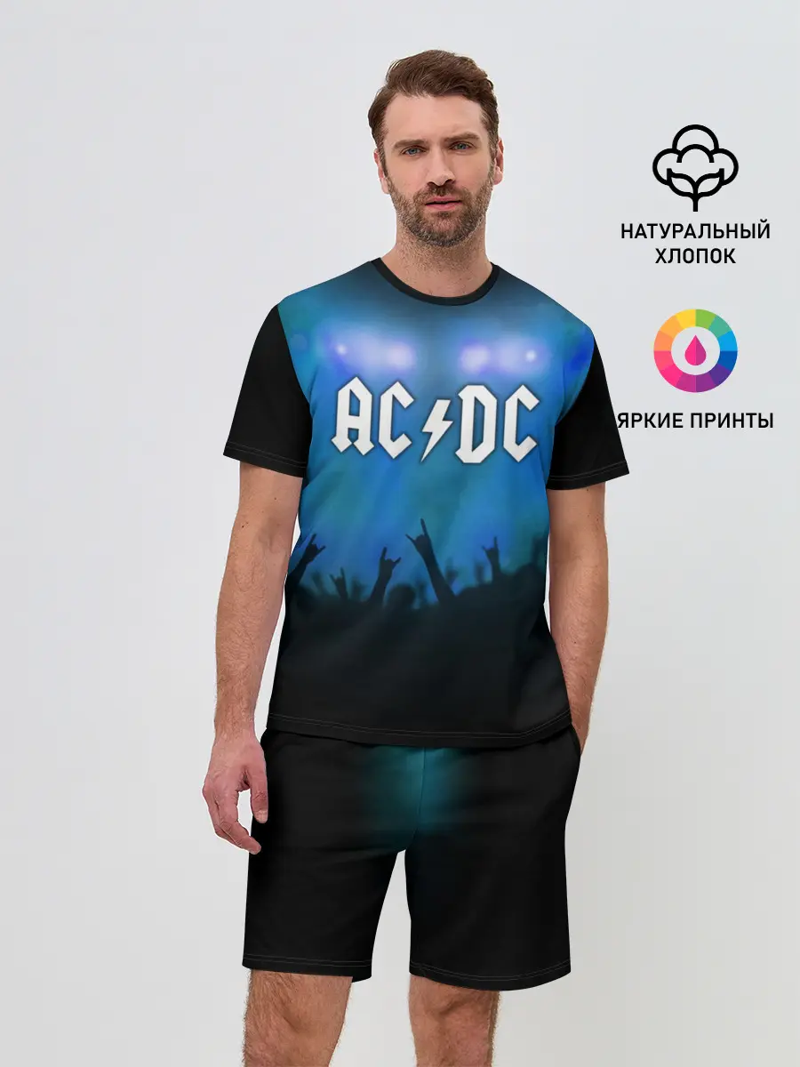 Мужской костюм с шортами / AC/DC