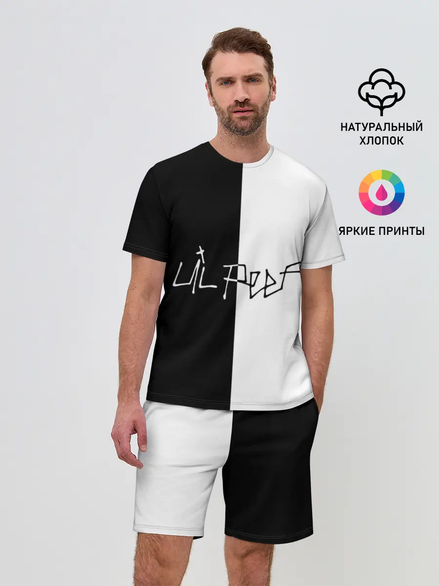 Мужской костюм с шортами / Lil Peep