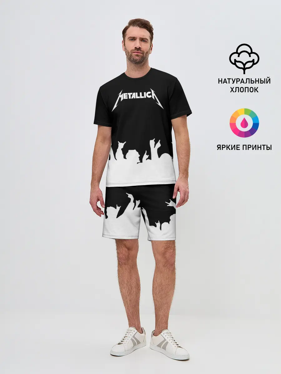 Мужской костюм с шортами / Metallica