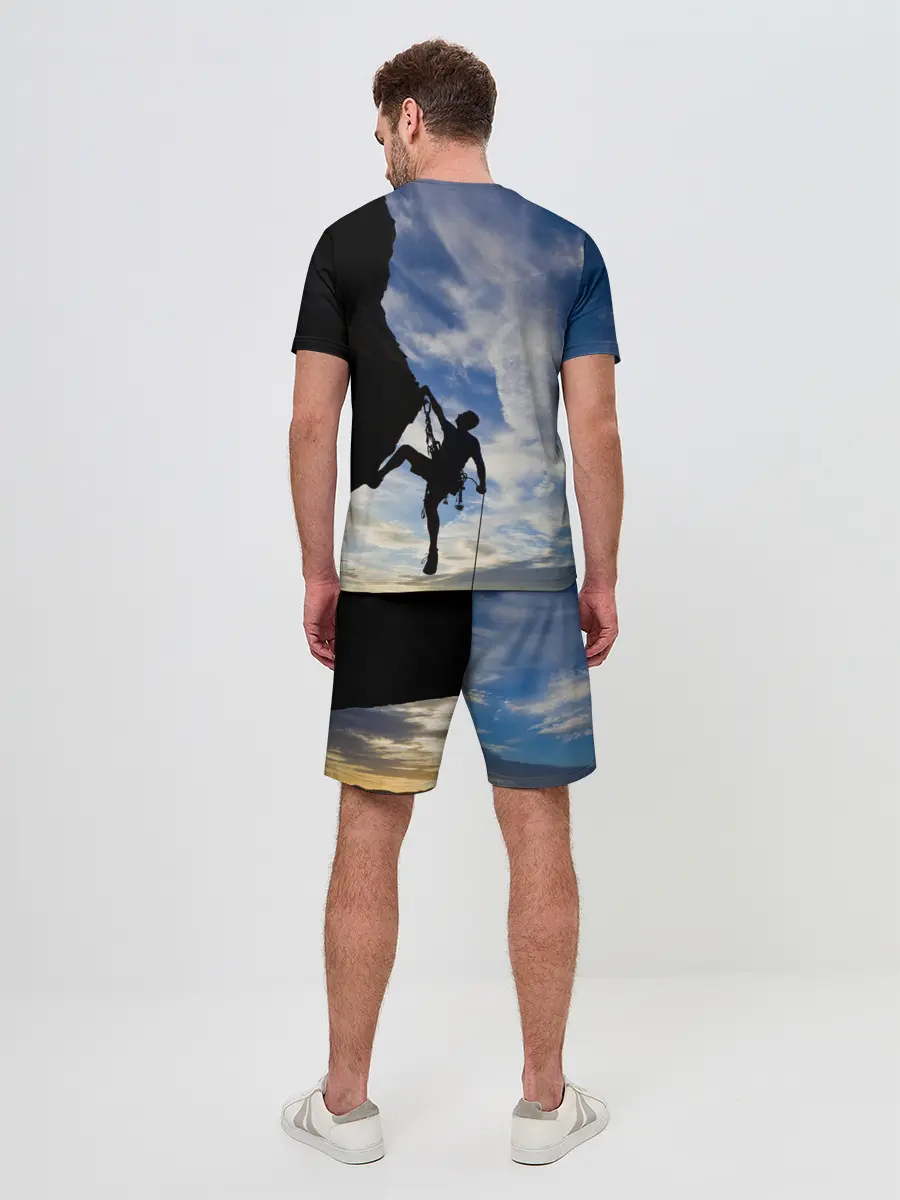 Мужской костюм с шортами / climbing