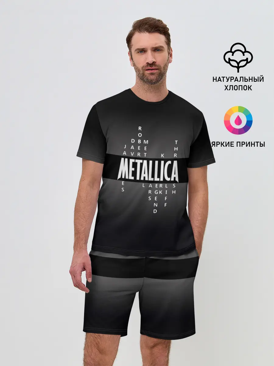 Мужской костюм с шортами / Участники группы Metallica